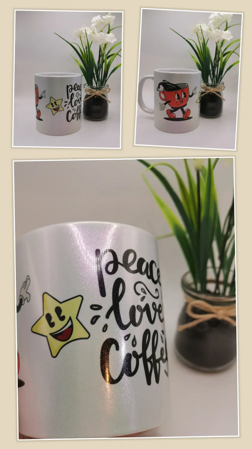 Hasirees Kreativstudio, Perleffekt Tasse